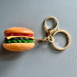 Burger Bag Charm / Keychain